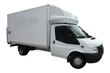Van Hire Farnborough - Ford Luton Box Tail Lift - Van hire Farnborough